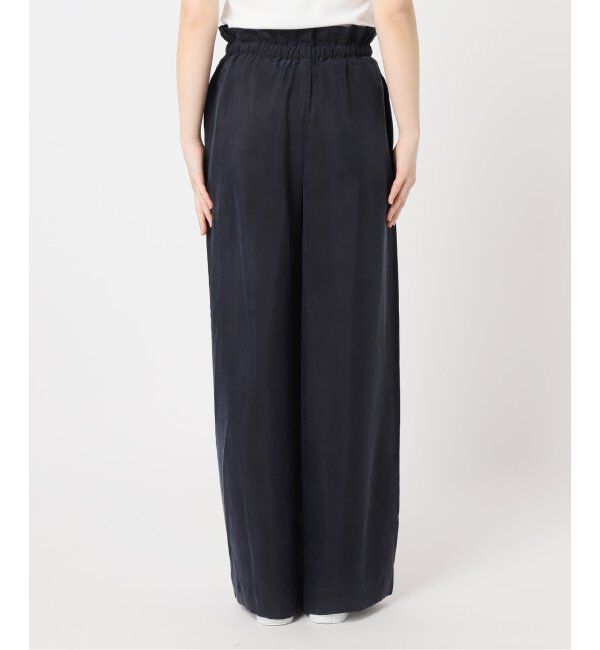 OUTDOOR PRODUCTS Usual Things「新色追加 キュプラステッチワークドロストワイドパンツ セットアップ対応」|スラックス|