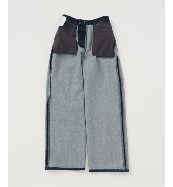 OUTDOOR PRODUCTS Usual Things「追4 ULTデニムハイライズルーズ5PKT」|デニム|