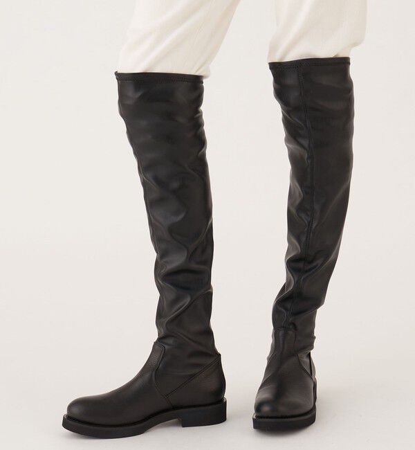 TOMORROWLAND GOODS「GALERIE VIE ストレッチロングブーツ」|その他|