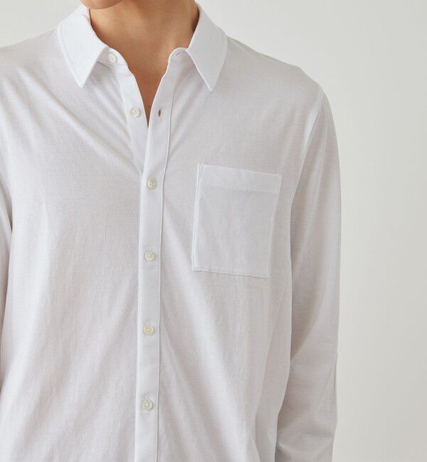 JAMES PERSE「コットンジャージー ロングスリーブシャツ MCFJ3442」|シャツ・ブラウス|