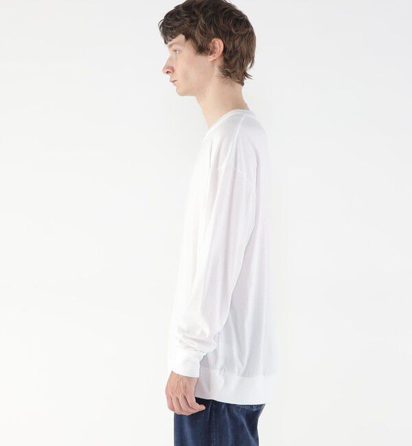 GALERIE VIE「コットンシルクジャージー ロングスリーブプルオーバー」|Tシャツ・カットソー|