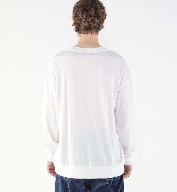 GALERIE VIE「コットンシルクジャージー ロングスリーブプルオーバー」|Tシャツ・カットソー|