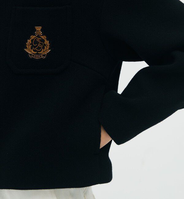 CABaN「WOOL KARSEY ショートジャケット」|ブルゾン・スタジャン|