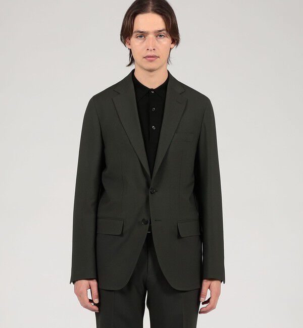 TOMORROWLAND MENS「Super130'sウール シングルブレステッド2Bジャケット DRAGO」|テーラードジャケット|