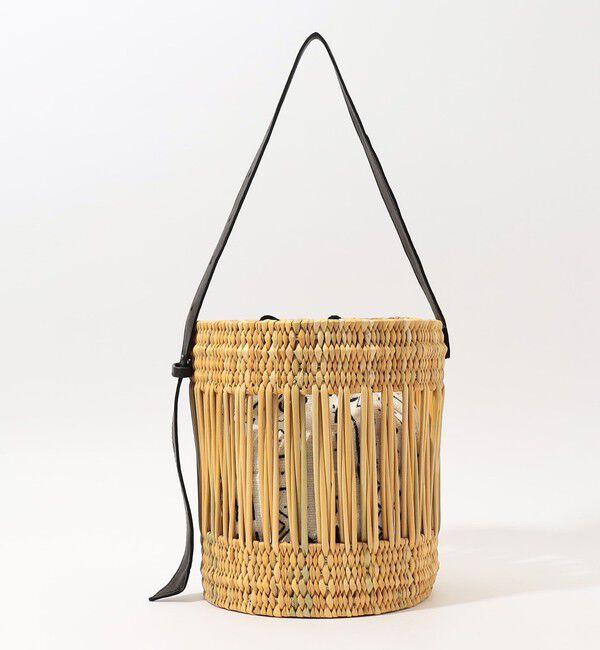 TOMORROWLAND GOODS「KECH LES ESSENTIAL ONE SHOULDER L バスケットバッグ」|かごバッグ|