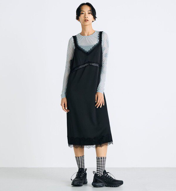 Edition「ジョーゼットレース ワンピース」|ワンピース|