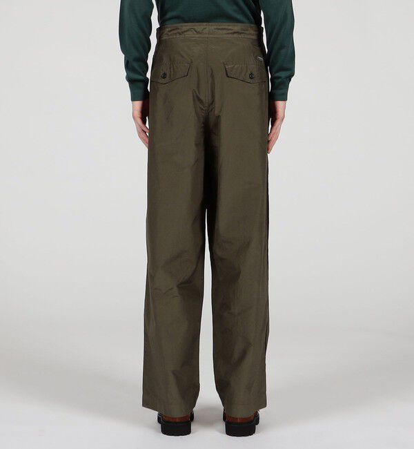 TOMORROWLAND MENS「コットンシルク バレルイージーパンツ」|その他|