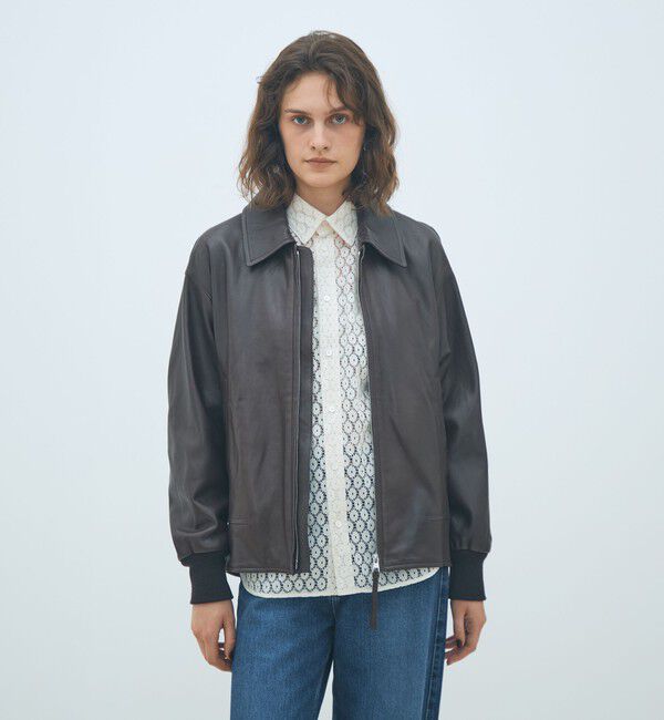 MACPHEE「シープレザー ブルゾン」|ブルゾン・スタジャン|