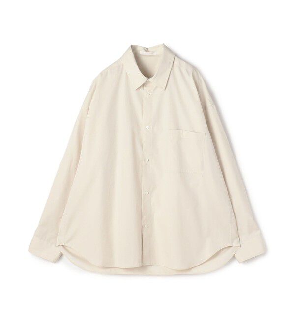 GALERIE VIE「スムースドライコットン メンズライクシャツ」|シャツ・ブラウス|13 ライトグレー