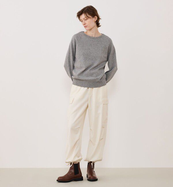 GALERIE VIE「ウールサキソニー イージーカーゴパンツ」|カーゴ|