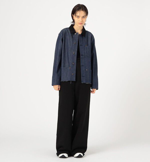 Edition「カットオフ デニムカバーオール」|デニムジャケット|