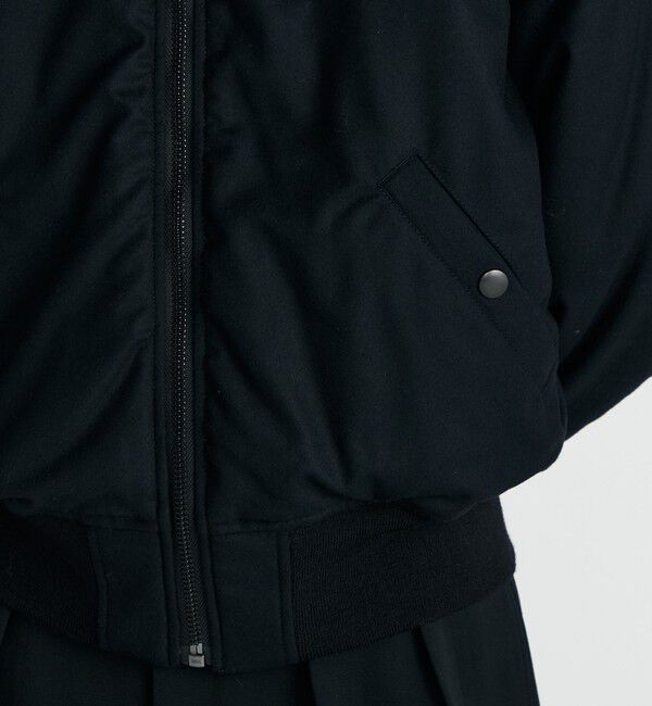 Edition「Super120's カレッジフラノ MA-1ブルゾン」|ブルゾン・スタジャン|