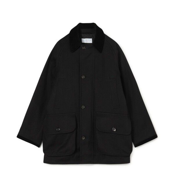 TOMORROWLAND MENS「コットンウールキャバリーツイル フィールドコート SONDRIO」|その他|19 ブラック