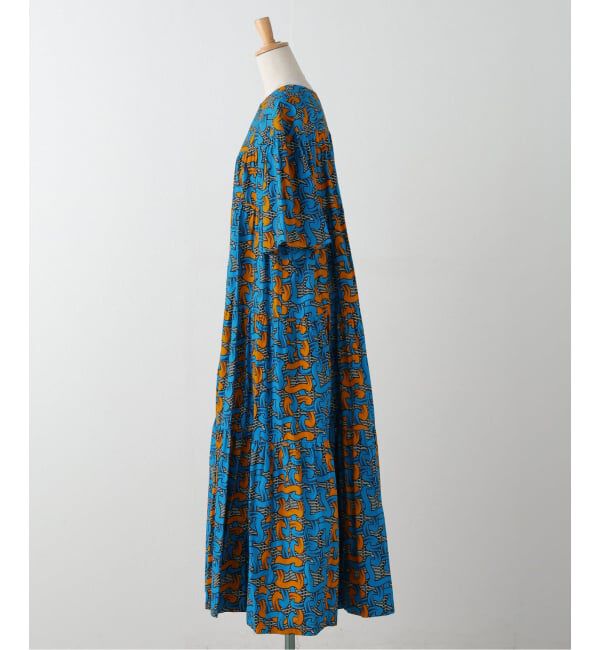  「AFRICAN WAX PRINT DRESS：ワンピース」|ワンピース|