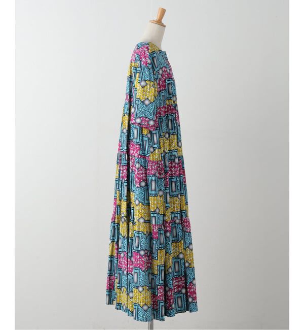  「AFRICAN WAX PRINT DRESS：ワンピース」|ワンピース|