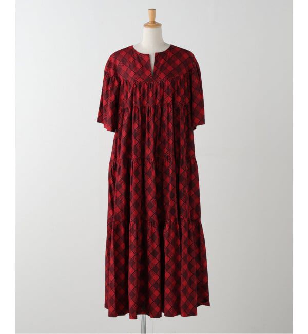  「AFRICAN WAX PRINT DRESS：ワンピース」|ワンピース|