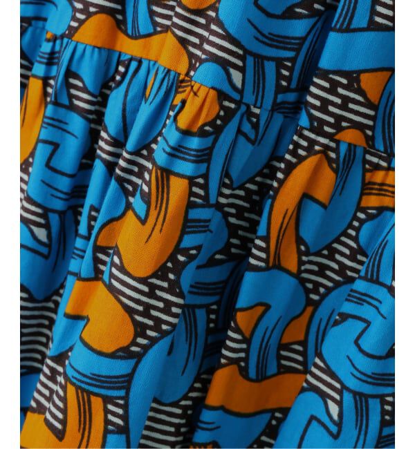  「AFRICAN WAX PRINT DRESS：ワンピース」|ワンピース|