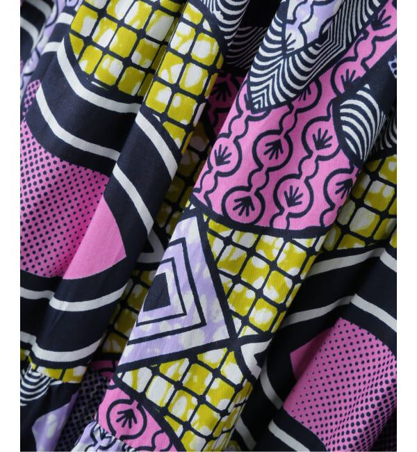  「AFRICAN WAX PRINT DRESS：ワンピース」|ワンピース|