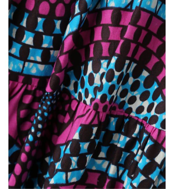  「AFRICAN WAX PRINT DRESS：ワンピース」|ワンピース|