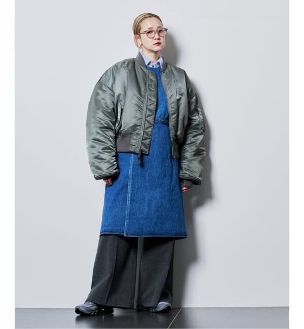  「VALLEY APPAREL 別注 SHORT MA-1：ブルゾン」|ブルゾン・スタジャン|