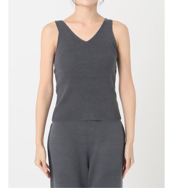 EMILYWEEK「EMILYWEEK &times; NETENE. オープンバックリブタンク」|タンクトップ|