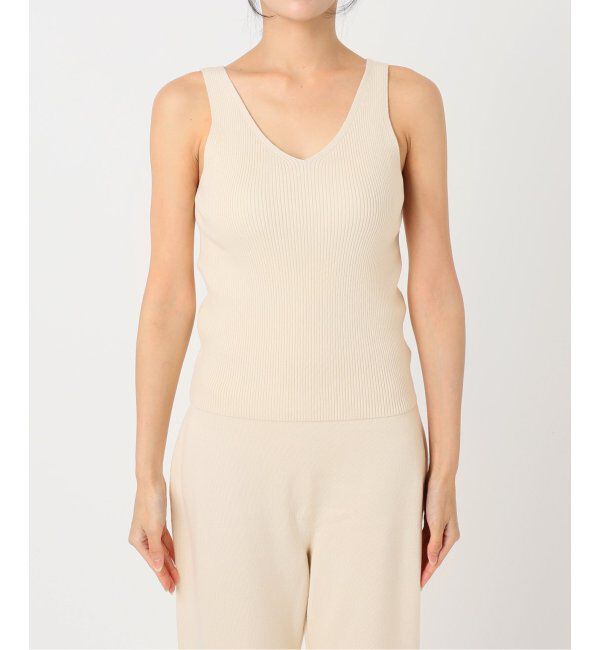 EMILYWEEK「EMILYWEEK &times; NETENE. オープンバックリブタンク」|タンクトップ|