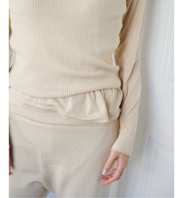 EMILYWEEK「EMILYWEEK &times; NETENE. オープンバックリブタンク」|タンクトップ|