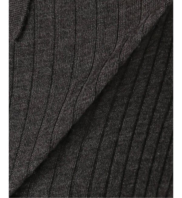 Plage「Collar Wide Rib カーディガン」|カーディガン|