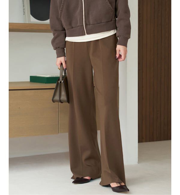 Plage「Center Crease Knit パンツ」|その他|