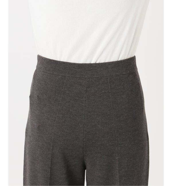 Plage「Center Crease Knit パンツ」|その他|