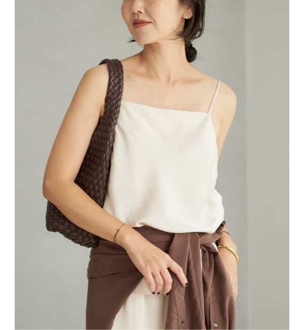 Plage「《追加》dull satin キャミソール」|キャミソール|