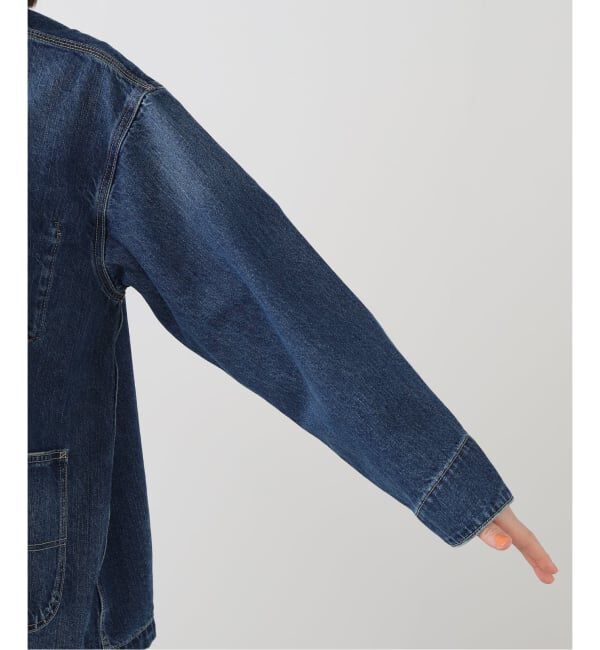 Plage「《一部カラーWEB限定追加》coverall 4」|デニムジャケット|