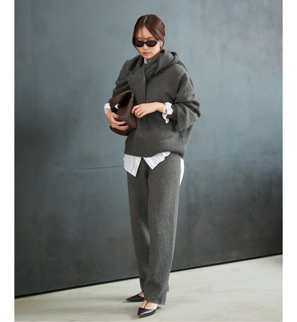 Plage「《追加》R&rsquo;IAM ストールプルオーバー」|ニット・セーター|