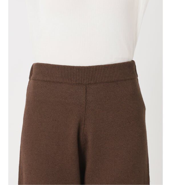 Plage「《予約》organic linen 混 ニットパンツ」|その他|
