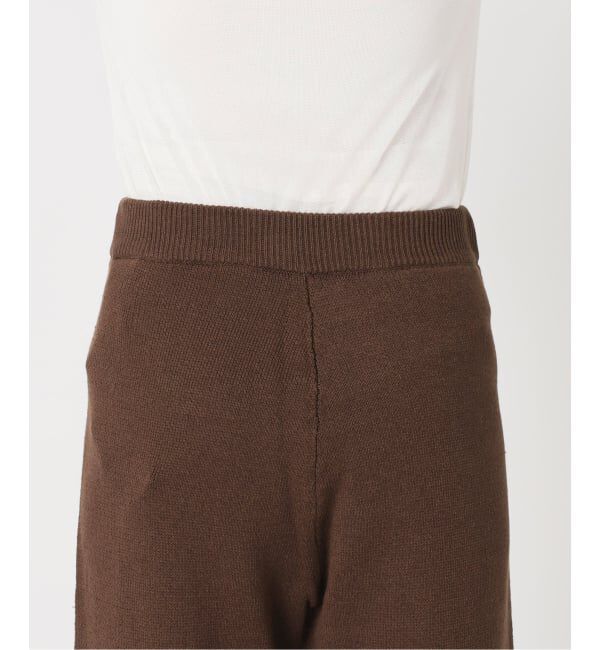 Plage「《予約》organic linen 混 ニットパンツ」|その他|