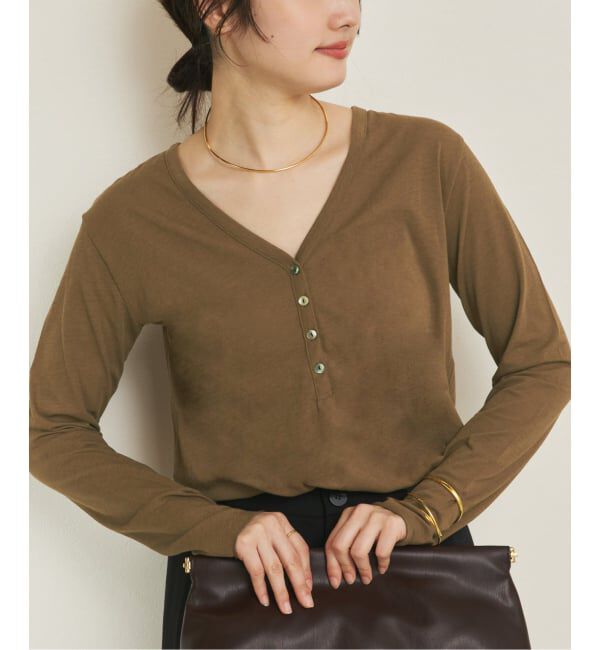 Plage「《予約》henly プルオーバー」|Tシャツ・カットソー|