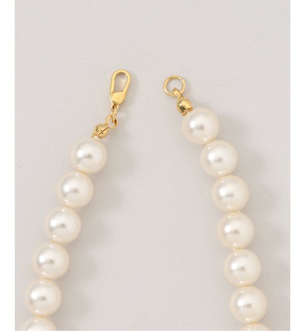 SLOBE IENA「《追加2》SLOBE ロングパールネックレス」|ネックレス|