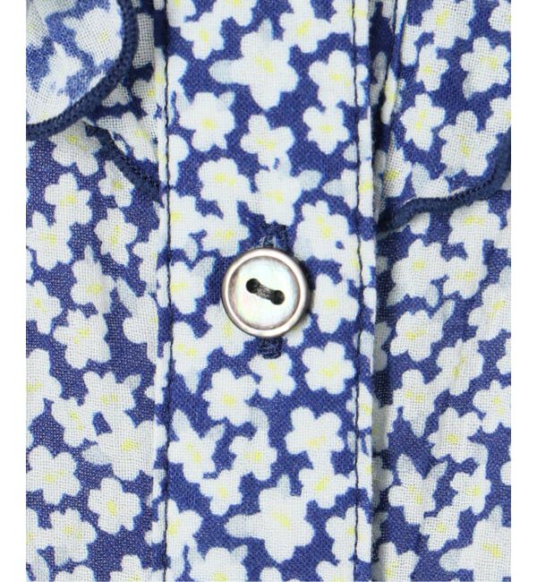 SLOBE IENA「《WEB・一部店舗限定/追加》フリルピンタックブラウス」|シャツ・ブラウス|