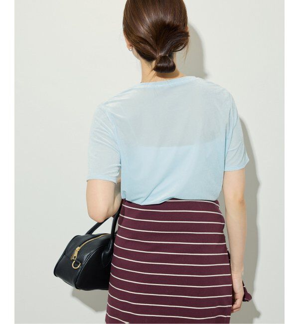 SLOBE IENA「ベロアTシャツ」|Tシャツ・カットソー|