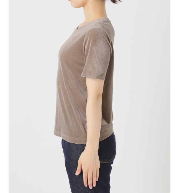 SLOBE IENA「ベロアTシャツ」|Tシャツ・カットソー|