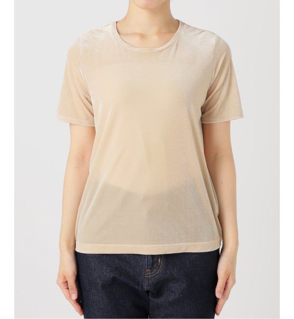 SLOBE IENA「ベロアTシャツ」|Tシャツ・カットソー|