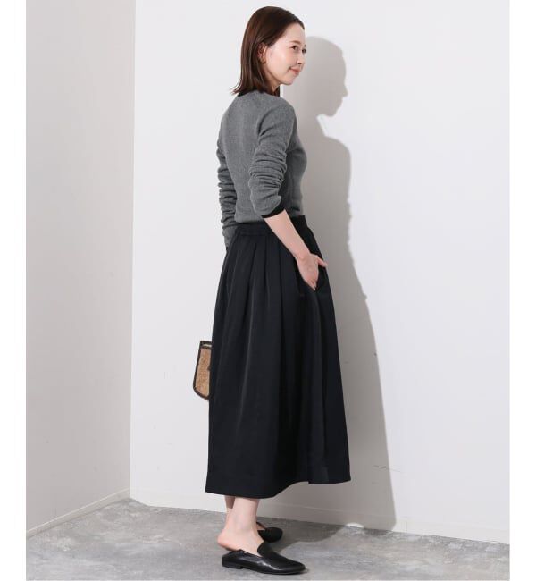 SLOBE IENA「《WEB限定/追加》スイビハイゲージヘンリープルオーバー」|ニット・セーター|