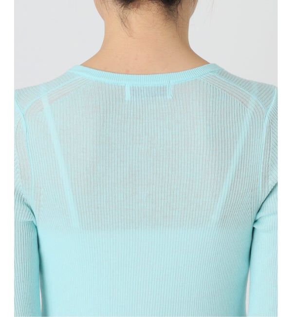 SLOBE IENA「《WEB限定/追加》スイビハイゲージヘンリープルオーバー」|ニット・セーター|