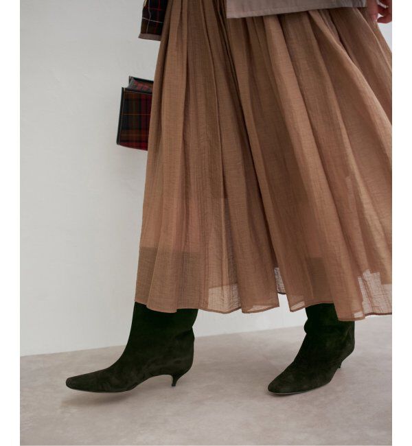 IENA「NEBULONI E./ネブロー二 KHAKI CAM ミドルブーツ」|ロングブーツ|