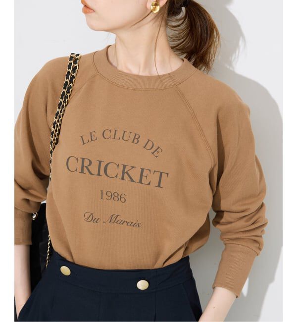 SLOBE IENA「Clubスウェット」|スウェット・ジャージ|キャメル