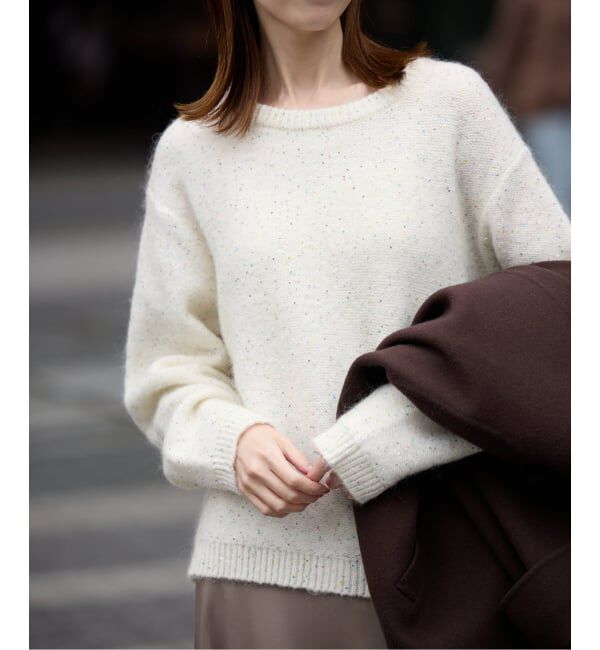 SLOBE IENA「スパンコールニット」|ニット・セーター|