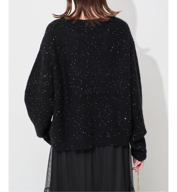 SLOBE IENA「スパンコールニット」|ニット・セーター|