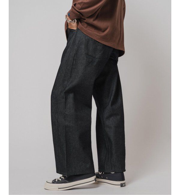 EDIFICE「LEVI&rsquo;S(R)/リーバイス(R)  別注 TWISTED BELTED デニムパンツ (L28)」|デニム|