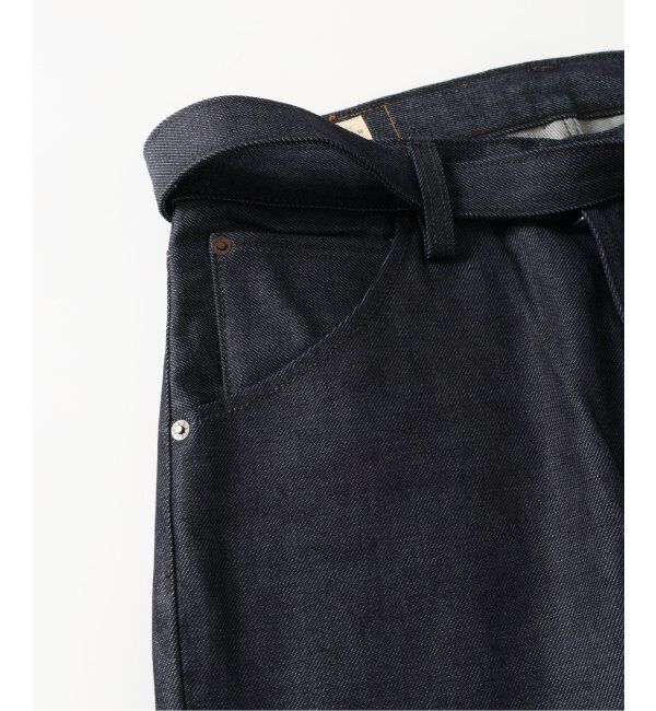 EDIFICE「LEVI&rsquo;S(R)/リーバイス(R)  別注 TWISTED BELTED デニムパンツ (L28)」|デニム|