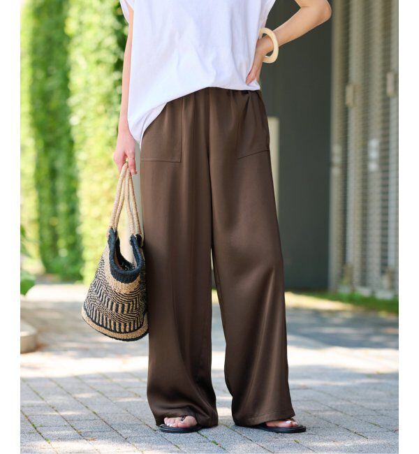 JOURNAL STANDARD relume「ヴィンテージサテンベイカーパンツ」|その他|